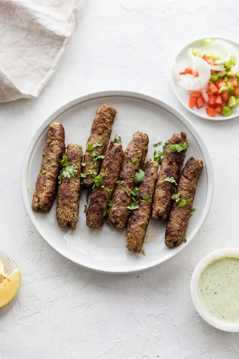 Seekh Kababs, ready to serve