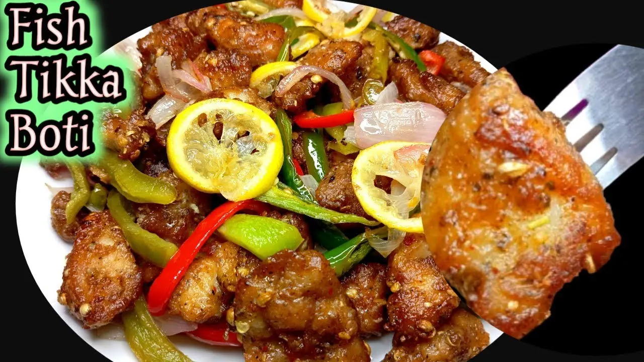 Fish Boti, ready to serve