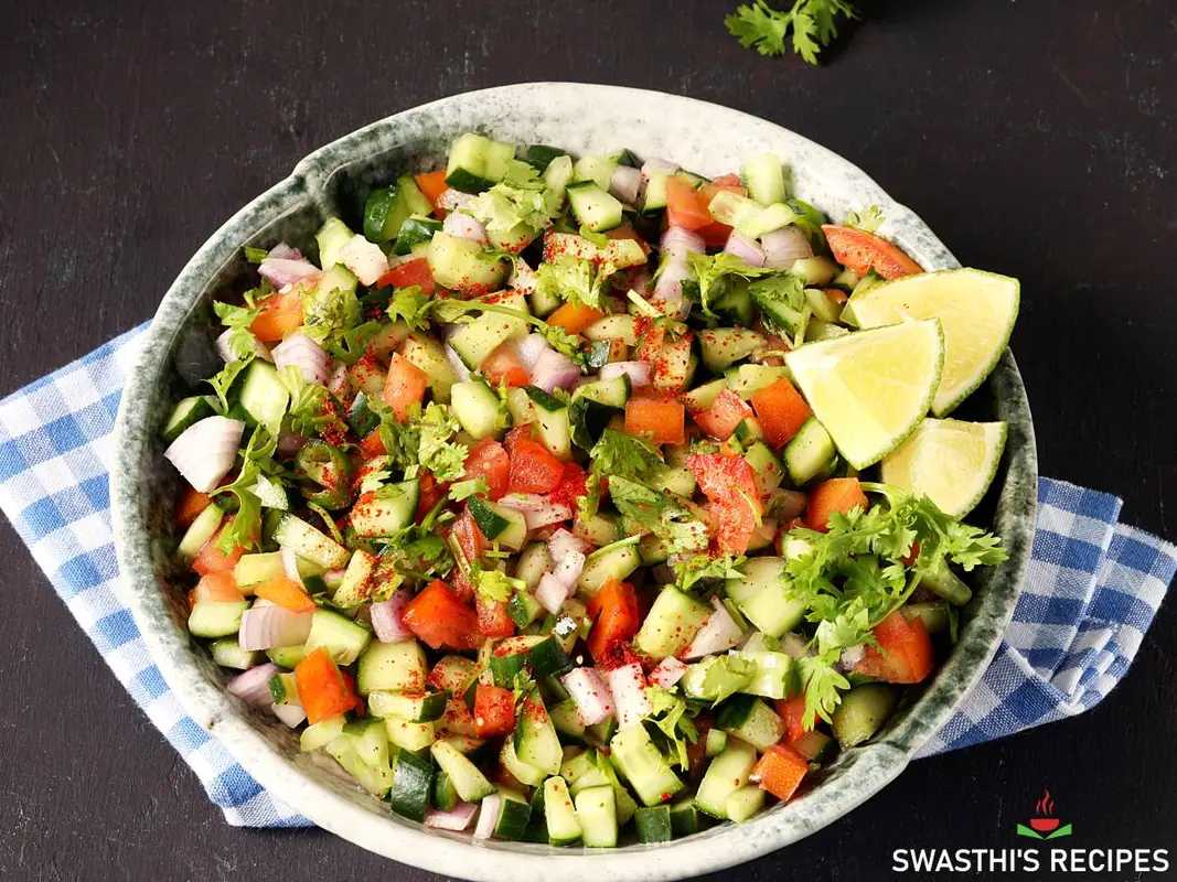 Kachumber Salad, ready to serve