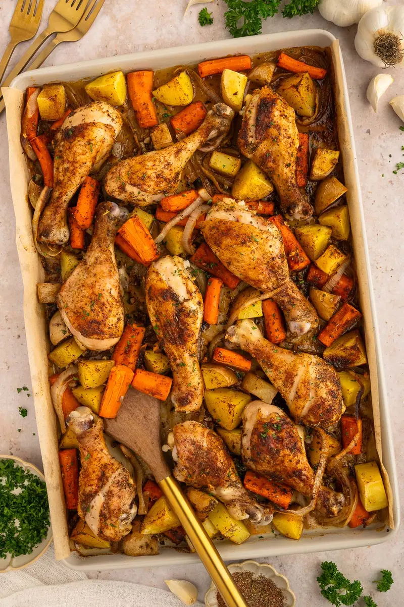Chicken Drumsticks, ready to serve