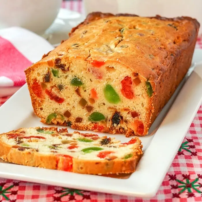 Fruit Cake, ready to serve