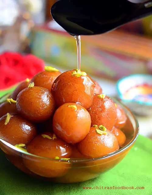 Gulab Jamun, ready to serve