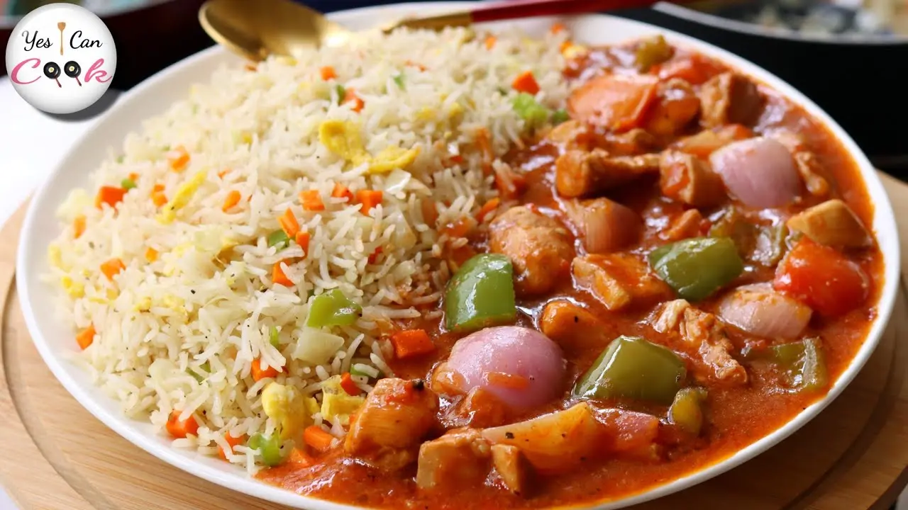 Chicken Shashlik, ready to serve
