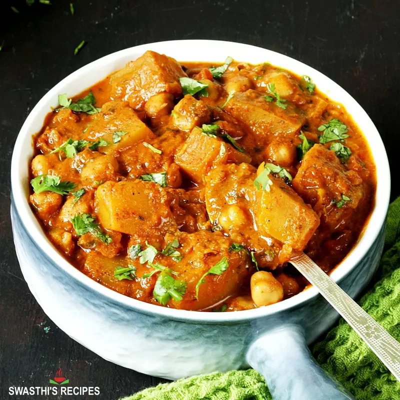 Pumpkin Curry, ready to serve