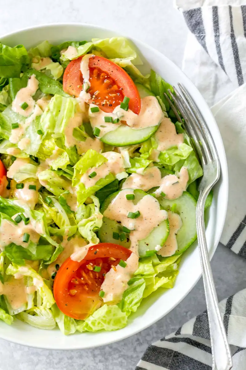 Thousand Island Dressing, ready to serve