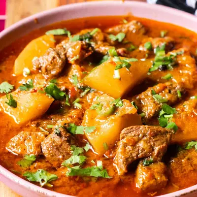 Aloo Gosht (Simplified)