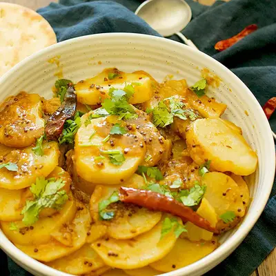 Aloo ki Bhujia (Simple Potatoes)